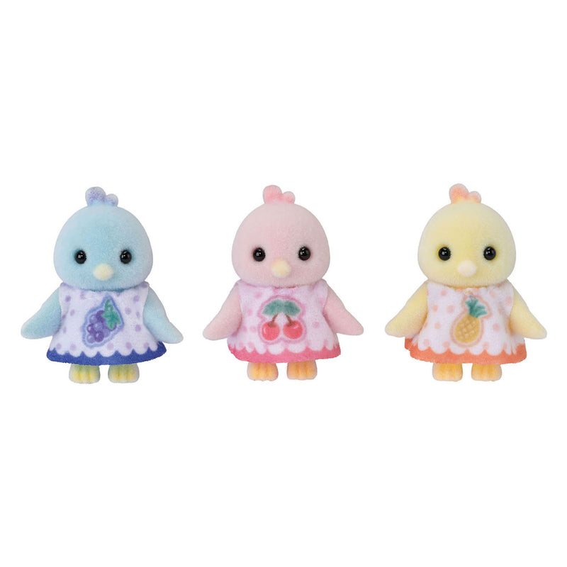 ギャラリービューアに画像をロードする, Sylvanian families 5860 familie citroenvogel- fluweelzachte speelfiguren voor in poppenhuis