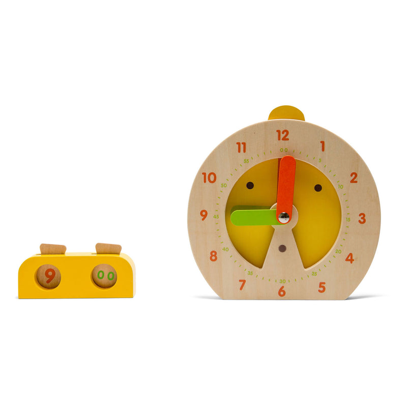 Load image into Gallery viewer, BS Toys Houten Leerklok Kinderspel