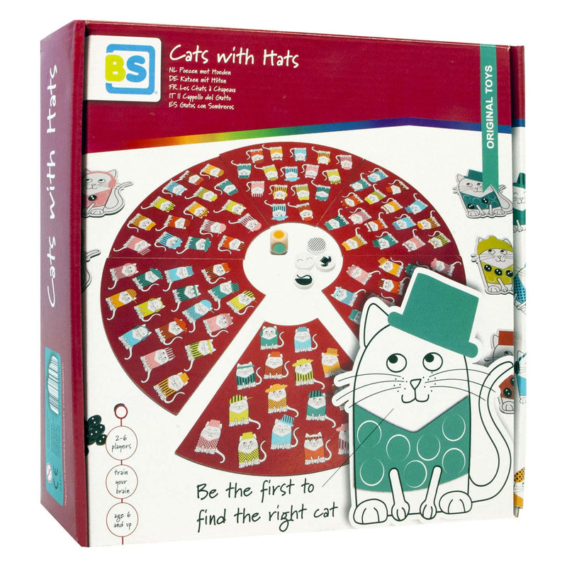 Afbeelding laden in galerijviewer, Bs toys poezen met hoeden - kinderspel