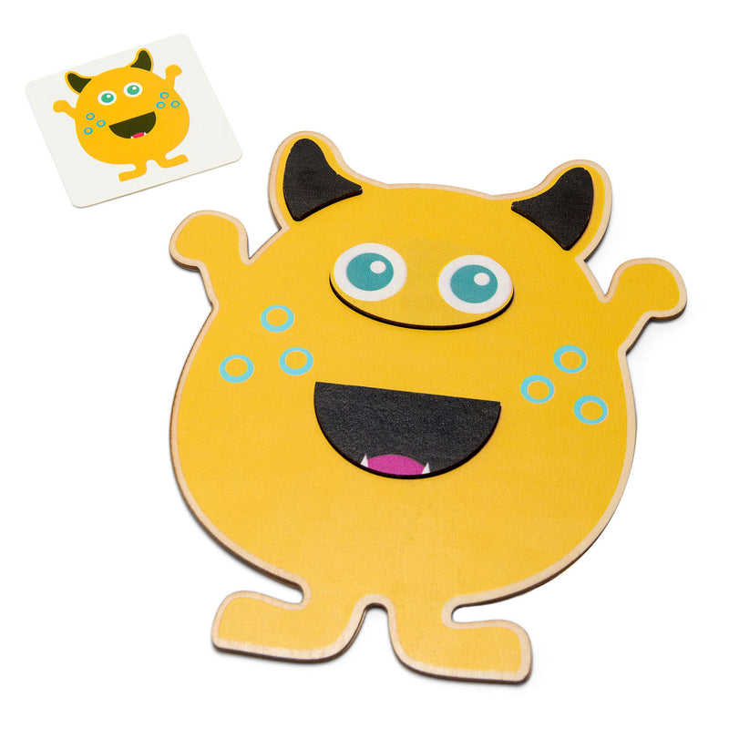 Load image into Gallery viewer, BS Toys Monster Tweelingen Hout Kinderspel