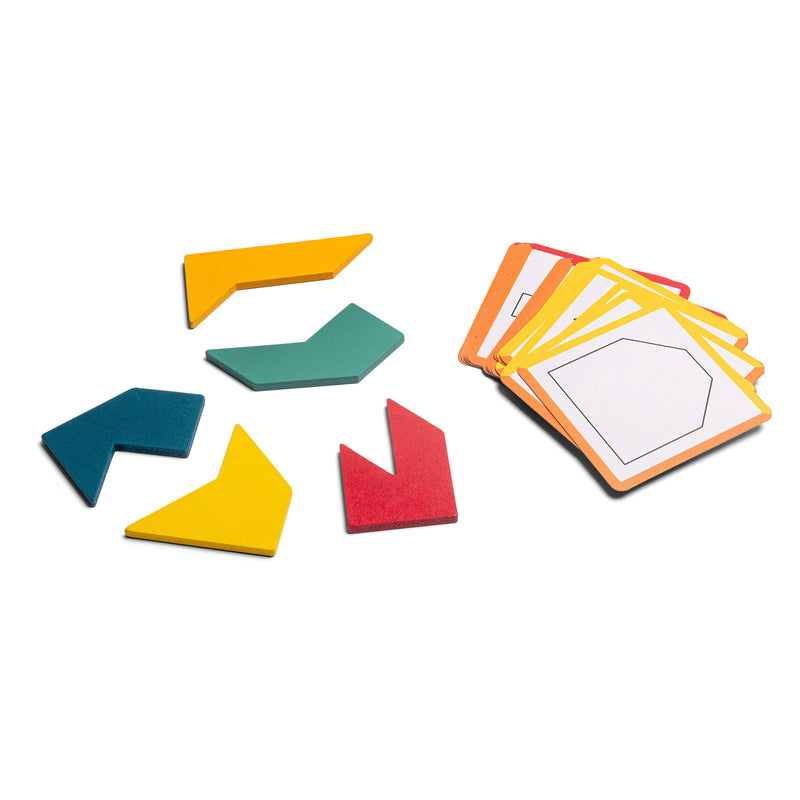Load image into Gallery viewer, BS Toys Puntige Puzzel Vormen Kaartspel