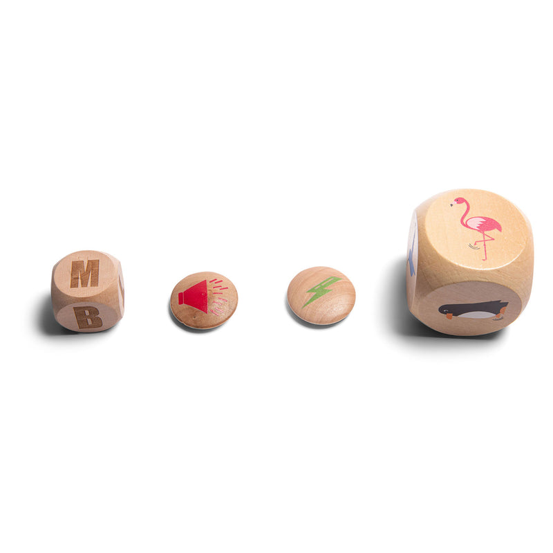 Afbeelding laden in galerijviewer, Bs toys vogels in actie hout - kinderspel