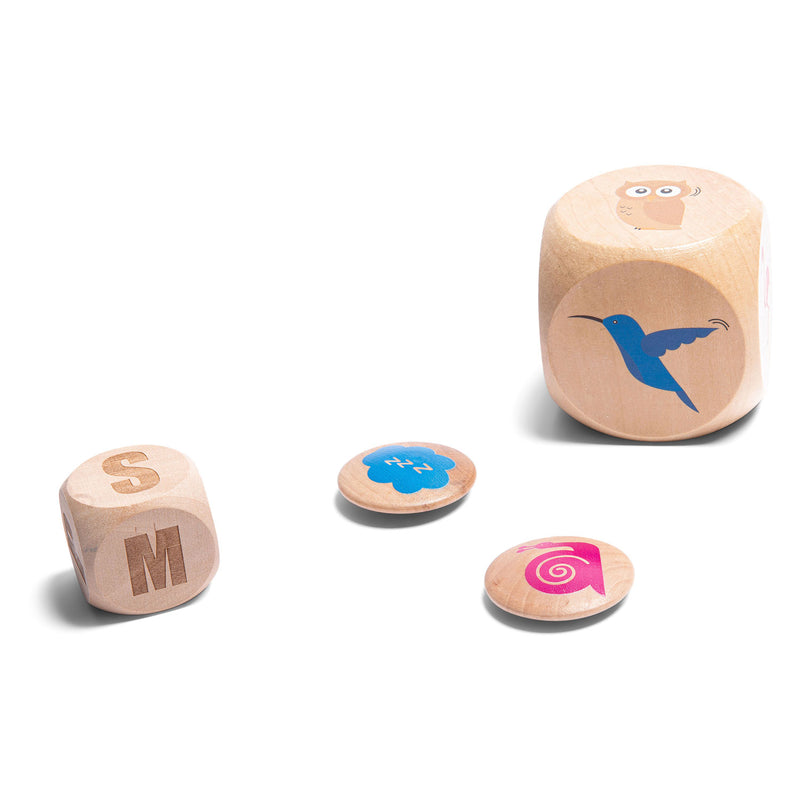 Afbeelding laden in galerijviewer, Bs toys vogels in actie hout - kinderspel