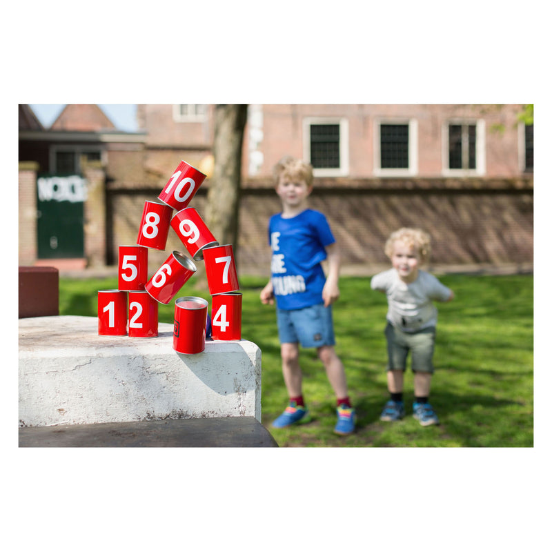 Load image into Gallery viewer, Bs toys blikwerpen rood, 13dlg.