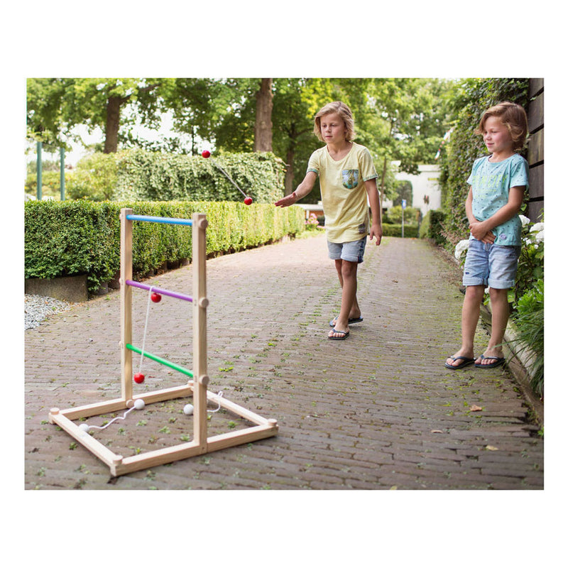 Load image into Gallery viewer, Bs toys houten ladderspel werpspel, 7dlg.