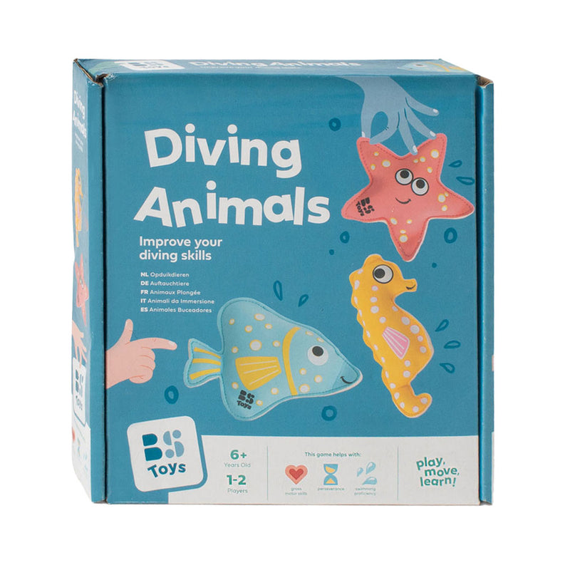Load image into Gallery viewer, Bs toys duikspeelgoed zeedieren gevuld met zand, 3st.