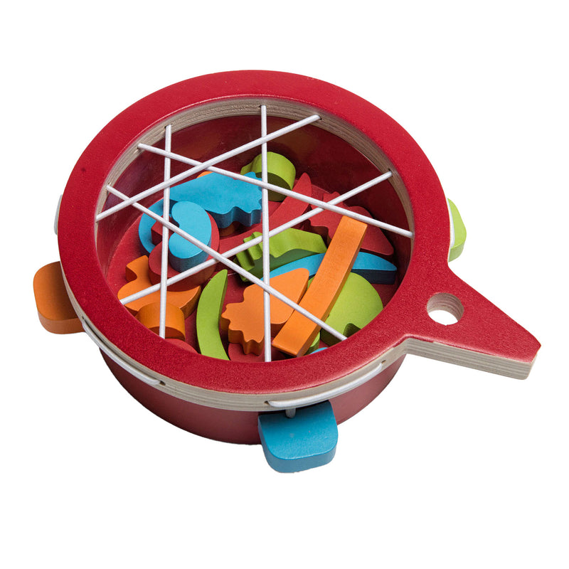 Load image into Gallery viewer, Bs toys match the veggie houten groenten spel, 30dlg.
