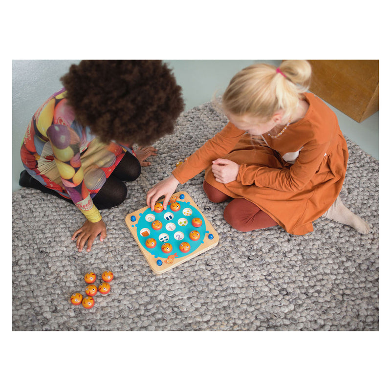 Load image into Gallery viewer, Bs toys houten memospel vis, 20dlg.