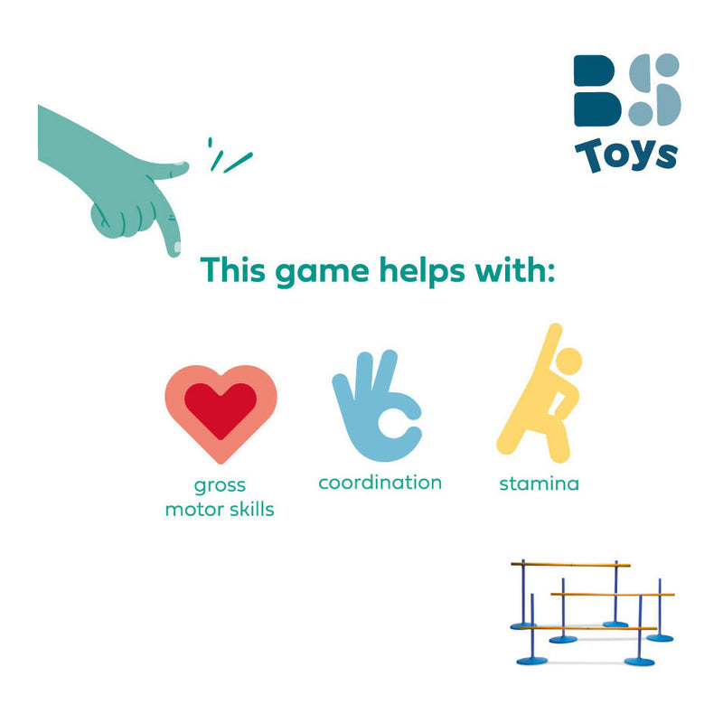 Load image into Gallery viewer, Bs toys spel horden en limbo, set van 3