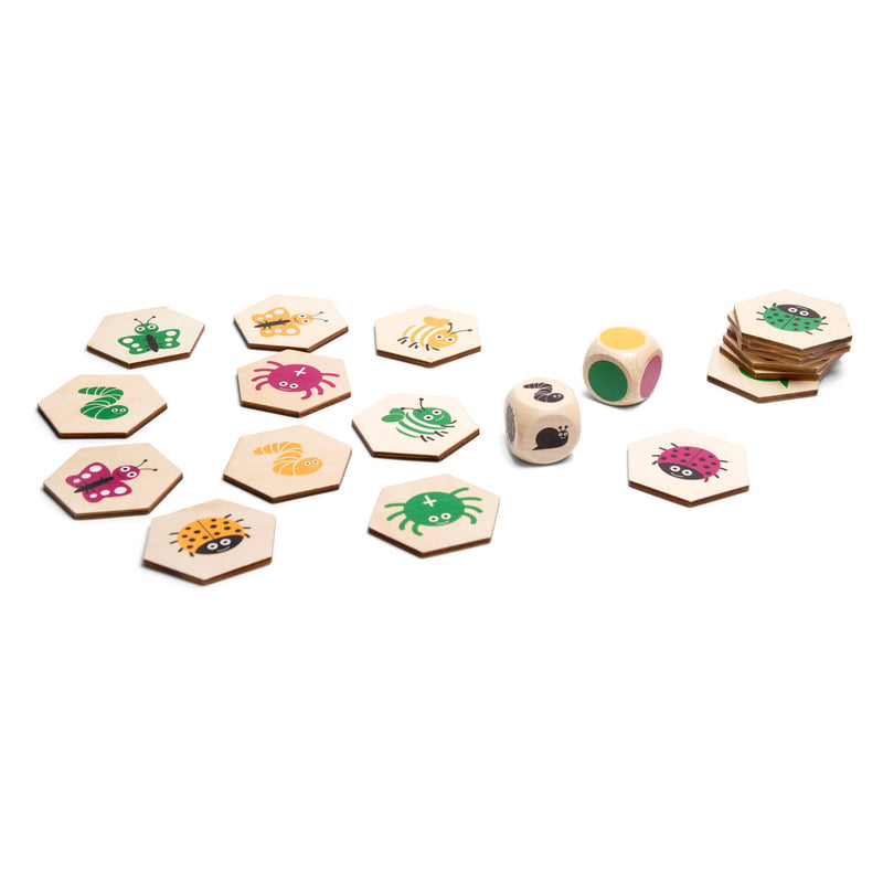 Afbeelding laden in galerijviewer, Bs toys houten beestjes zoekspel, 20dlg.