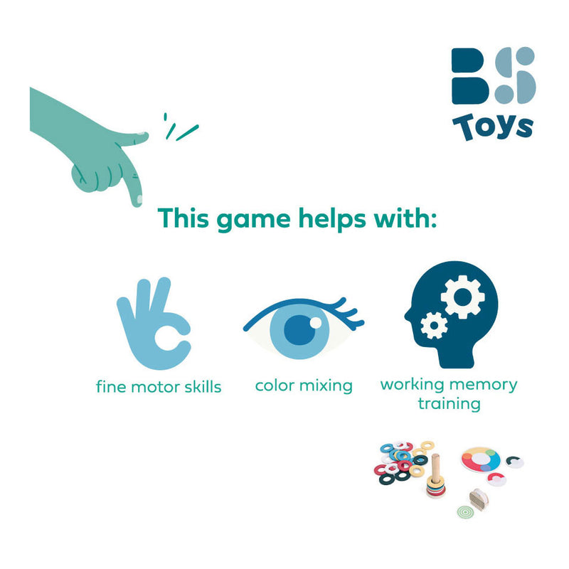 Load image into Gallery viewer, Bs toys kleurcombinatie race spel