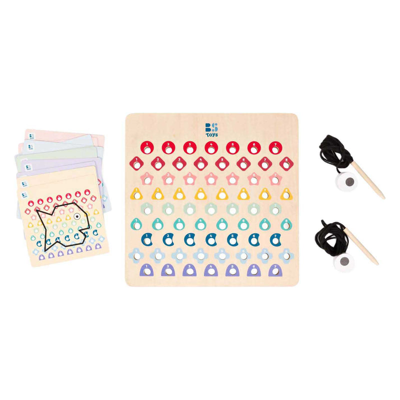 Load image into Gallery viewer, Bs toys houten draad en code