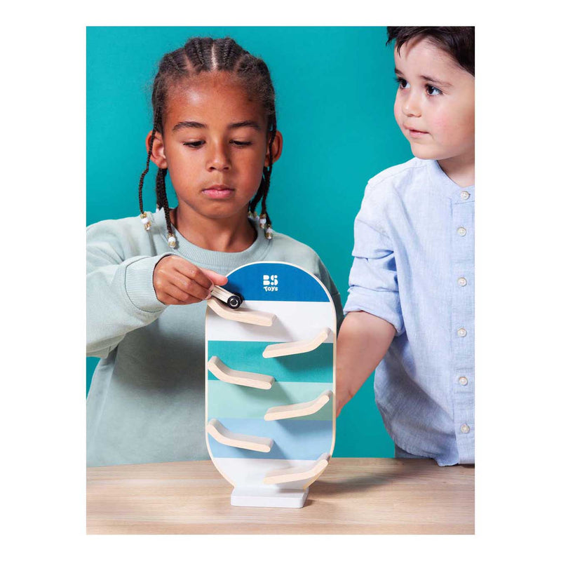 Load image into Gallery viewer, Bs toys houten autobaan set - 3dlg.