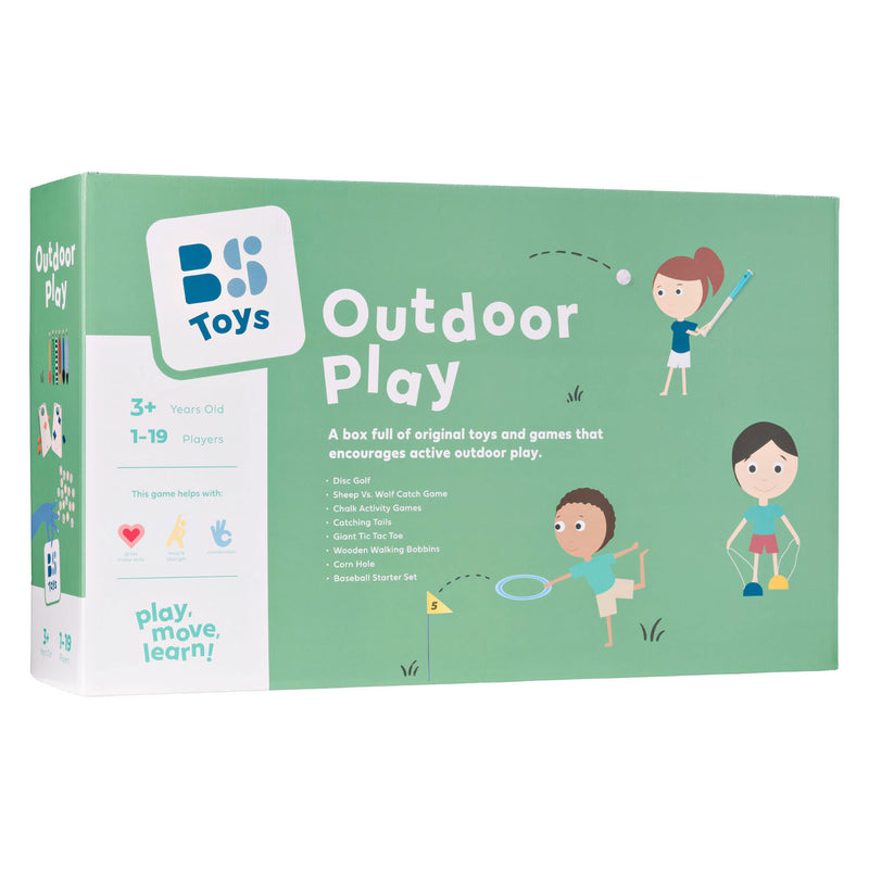 Afbeelding laden in galerijviewer, Bs toys bs toys outdoor play spelbundel – 8 actieve buiten- en binnen spellen voor kinderen