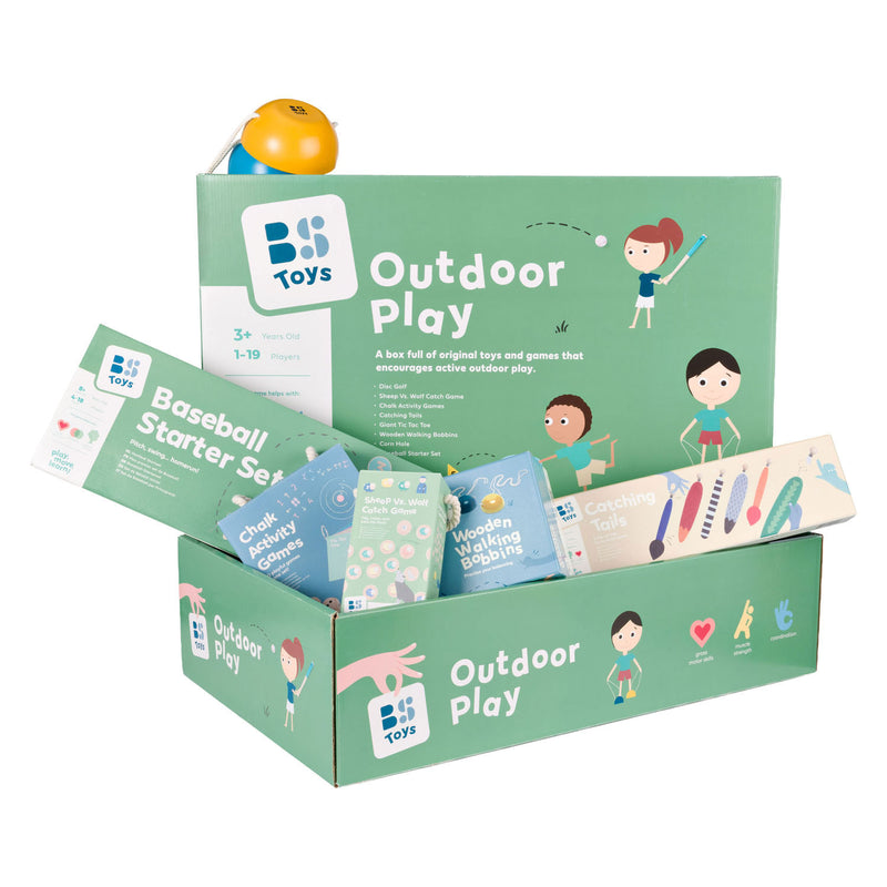 Afbeelding laden in galerijviewer, Bs toys bs toys outdoor play spelbundel – 8 actieve buiten- en binnen spellen voor kinderen