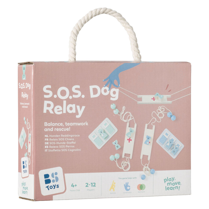ギャラリービューアに画像をロードする, Bs toys – honden reddingsrace – educatief spel – samenwerking behendigheid – vanaf 4 jaar