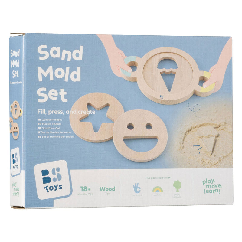 ギャラリービューアに画像をロードする, Bs toys – zandvormenset – houten speelset voor buiten – vanaf 18 maanden