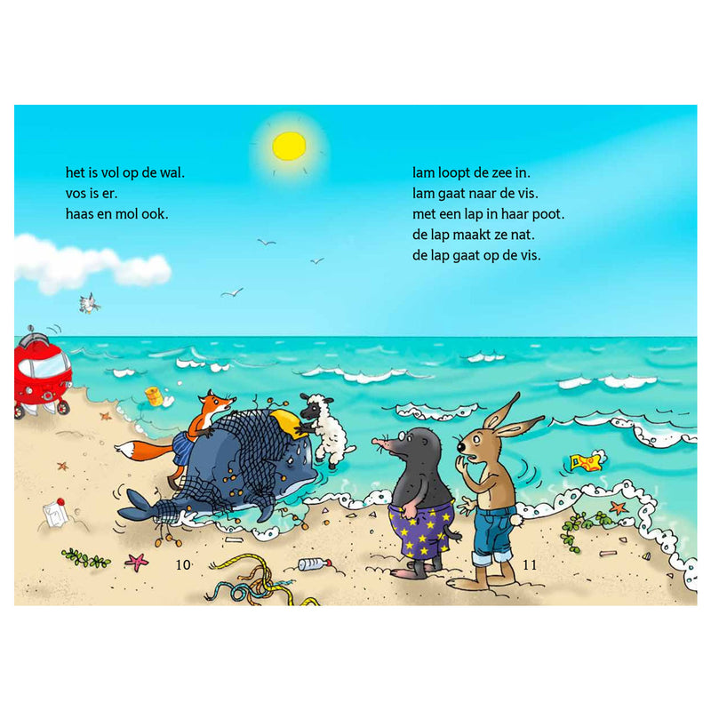 Load image into Gallery viewer, Uitgeverij kluitman de bol van lif, een vis aan wal - avi start