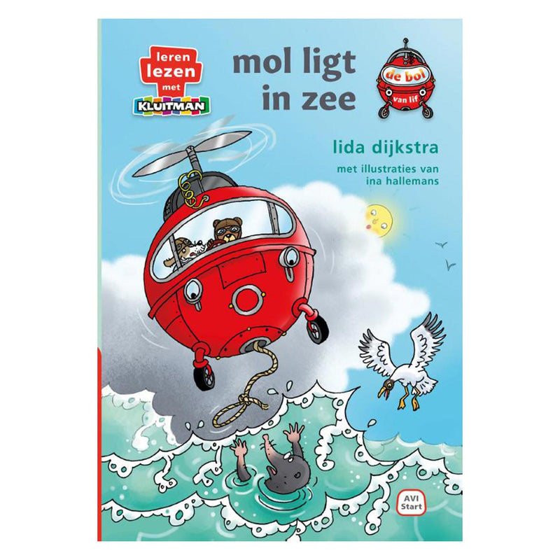 Laden Sie das Bild in Galerie -Viewer, Uitgeverij kluitman mol ligt in zee - avi-start