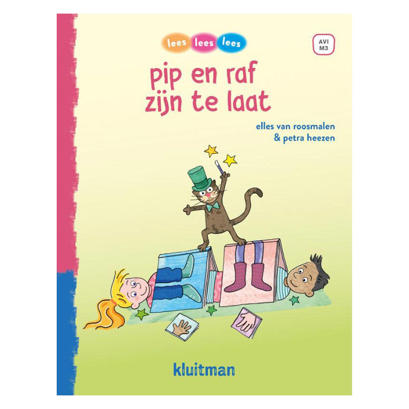 Load image into Gallery viewer, Uitgeverij kluitman lees lees lees - pip en raf zijn te laat (avi-m3)