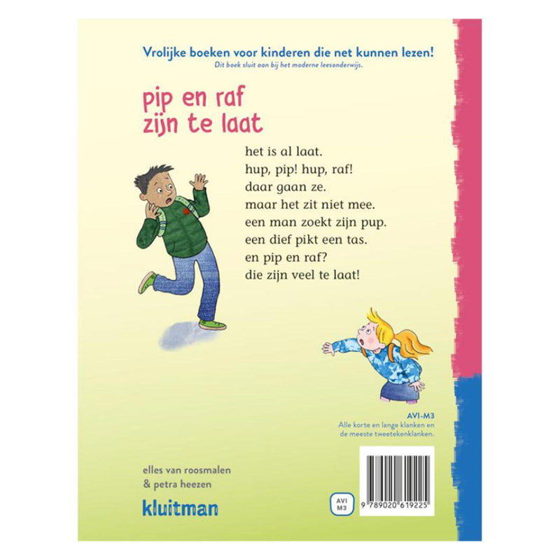 Load image into Gallery viewer, Uitgeverij kluitman lees lees lees - pip en raf zijn te laat (avi-m3)