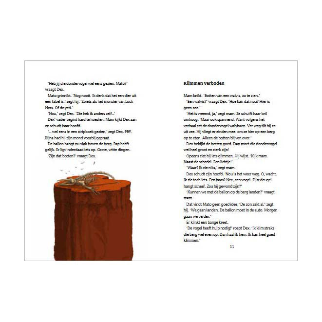 ギャラリービューアに画像をロードする, Uitgeverij kluitman dex durfal - het geheim van de dondervogel - avi e4