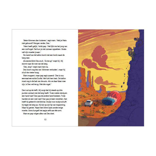 ギャラリービューアに画像をロードする, Uitgeverij kluitman dex durfal - het geheim van de dondervogel - avi e4