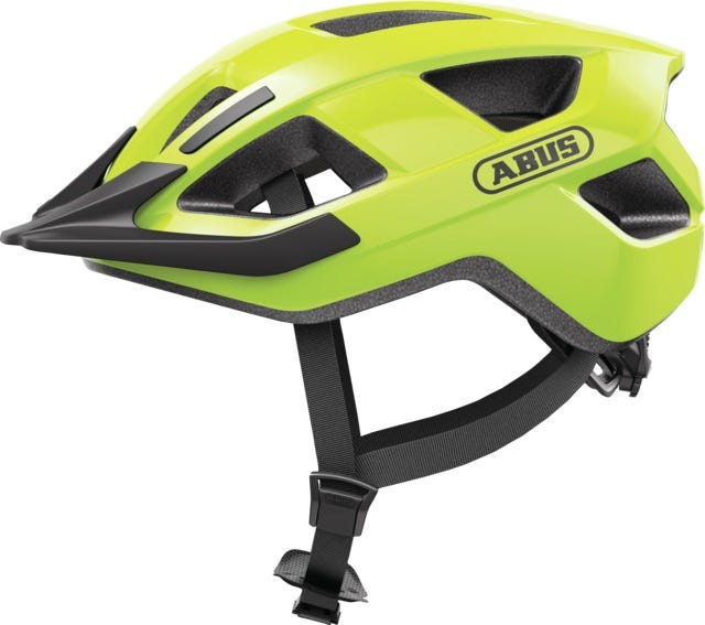 ギャラリービューアに画像をロードする, Abus fietshelm aduro 3.0 signal yellow s - 51-55 cm - geel - geschikt voor gebruik op elektrische fietsen - stadsfietsen - 280 g