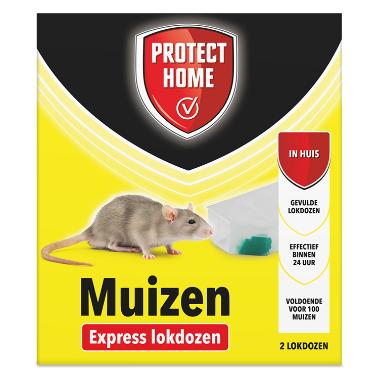 Afbeelding laden in galerijviewer, Pro-tect 1066307 - express muizenmiddel 2 stuks | 2 stuks