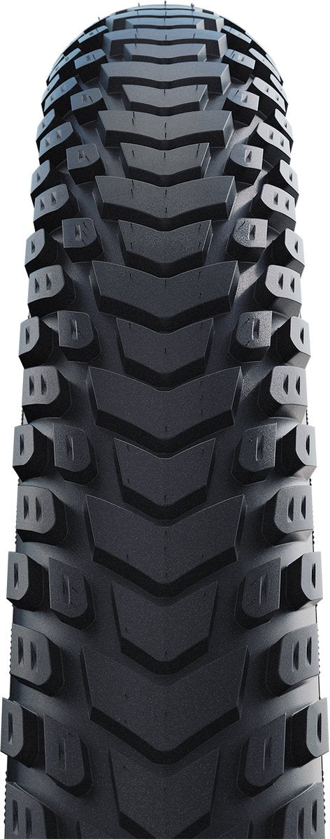 Chargez l'image dans la visionneuse de la galerie, Schwalbe marathon mondial - wired - addix - dd - raceguard - 27.5x2.40 - black + reflex