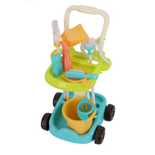 Load image into Gallery viewer, My first mijn eerste schoonmaaktrolley