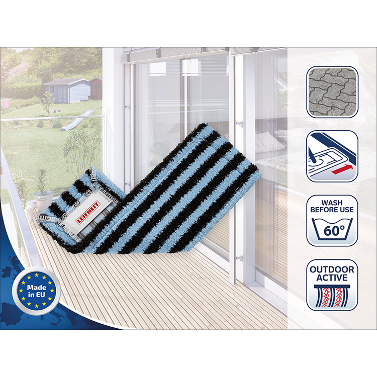Afbeelding laden in galerijviewer, Leifheit profi overtrek dweildoek vloerwisser xl - 42 cm wisbreedte - outdoor