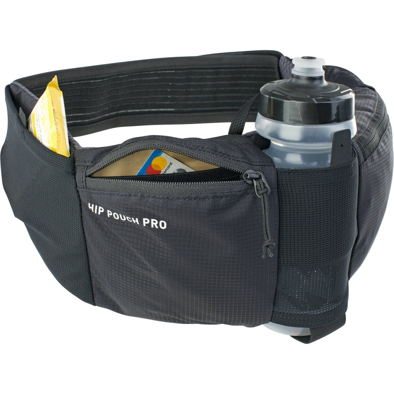 Load image into Gallery viewer, Evoc - hip pouch pro + drink bottle black one size 1l