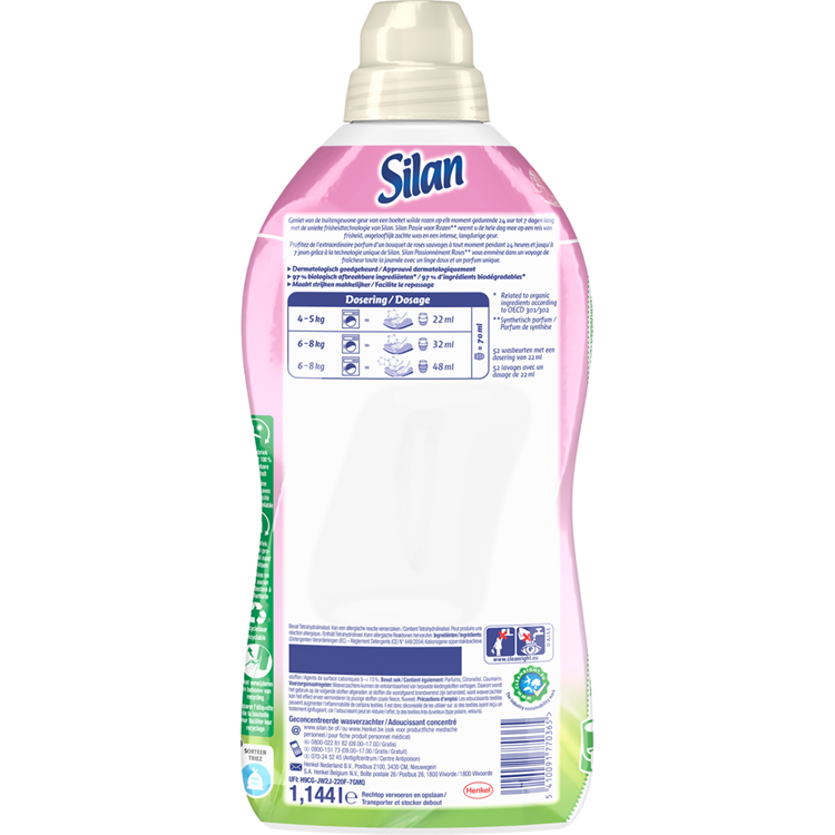 Afbeelding laden in galerijviewer, Silan 1074267 - classic pink 52wl 1.144l | 5 stuks