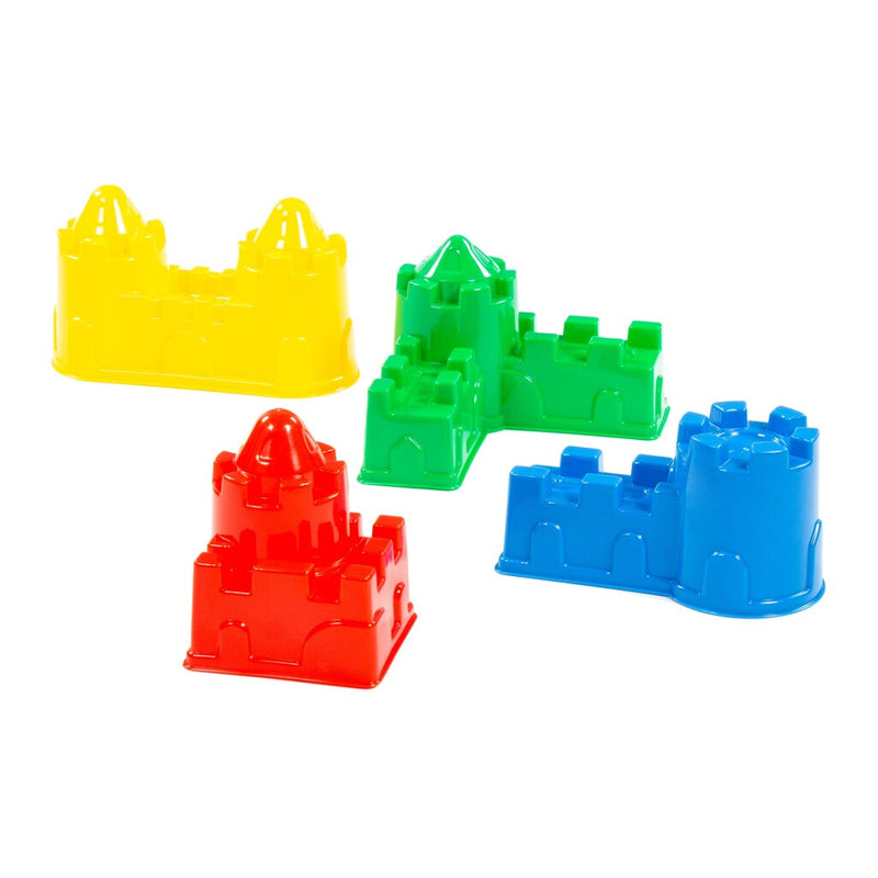 Load image into Gallery viewer, Basic kasteel zandvormen 4 stuks