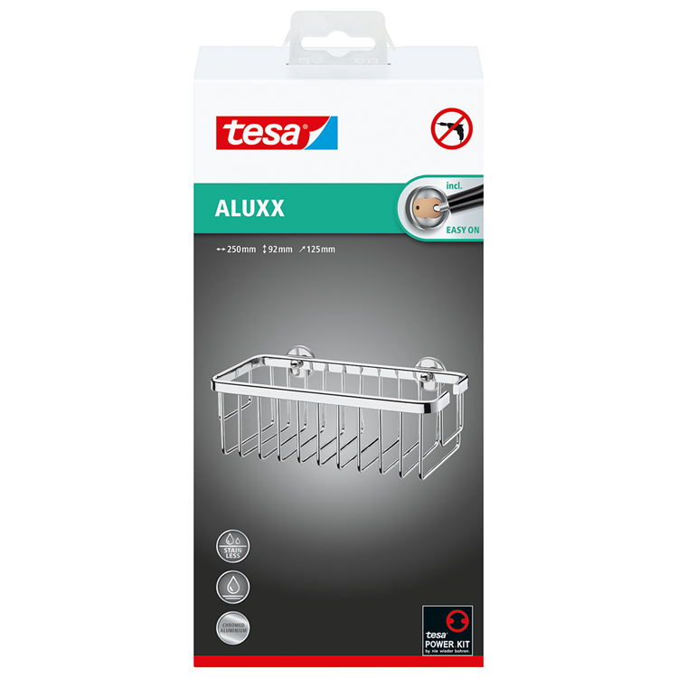Afbeelding laden in galerijviewer, Tesa 1061443 - aluxx enkel 9,2x25x12,5 | 1 stuks