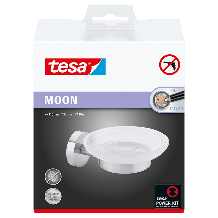 Afbeelding laden in galerijviewer, Tesa 1062568 - moon zeephouder | 1 stuks