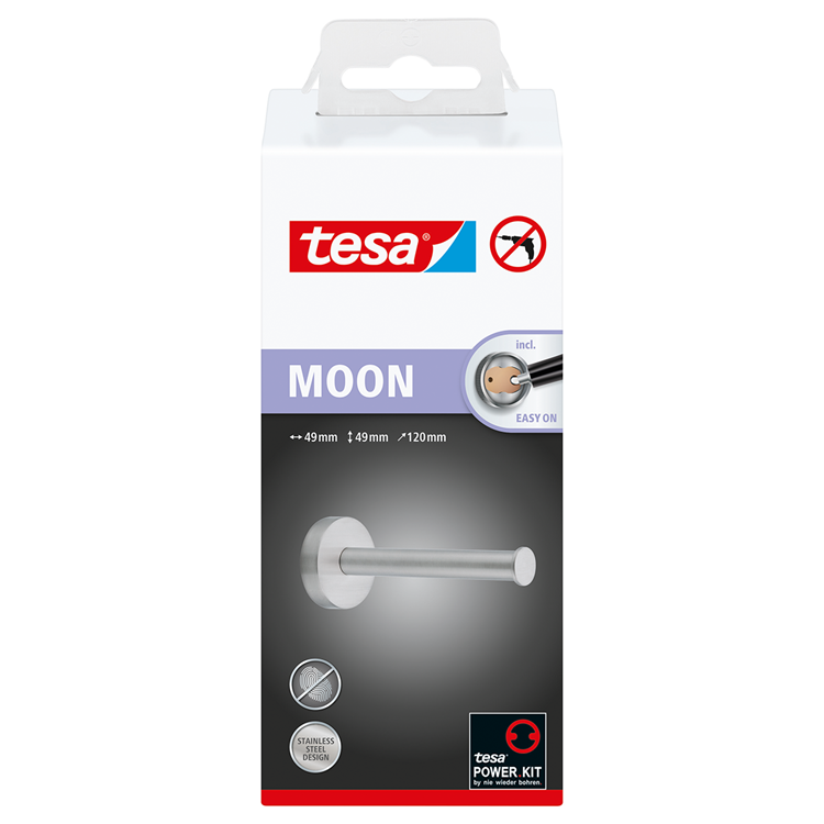 Afbeelding laden in galerijviewer, Tesa 1061433 - moon reserverolhouder | 1 stuks