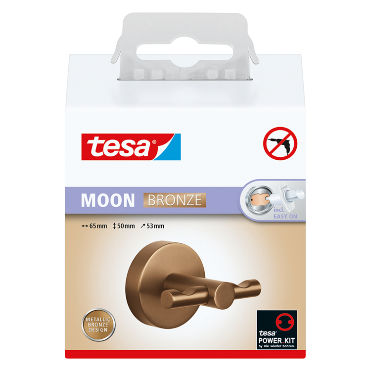 Afbeelding laden in galerijviewer, Tesa 1072315 - moon brons badjashaak | 2 stuks