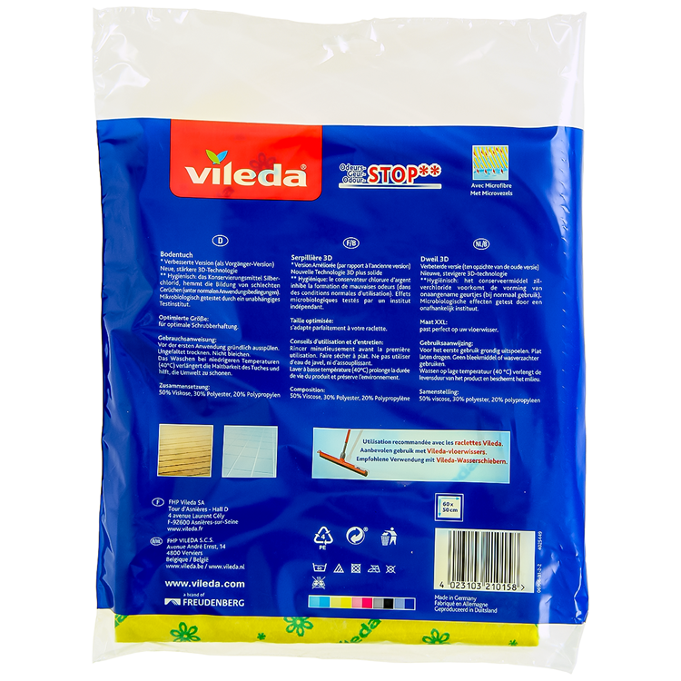 Chargez l'image dans la visionneuse de la galerie, Vileda 1061024 - gele dweil 3d 2pk | 12 stuks