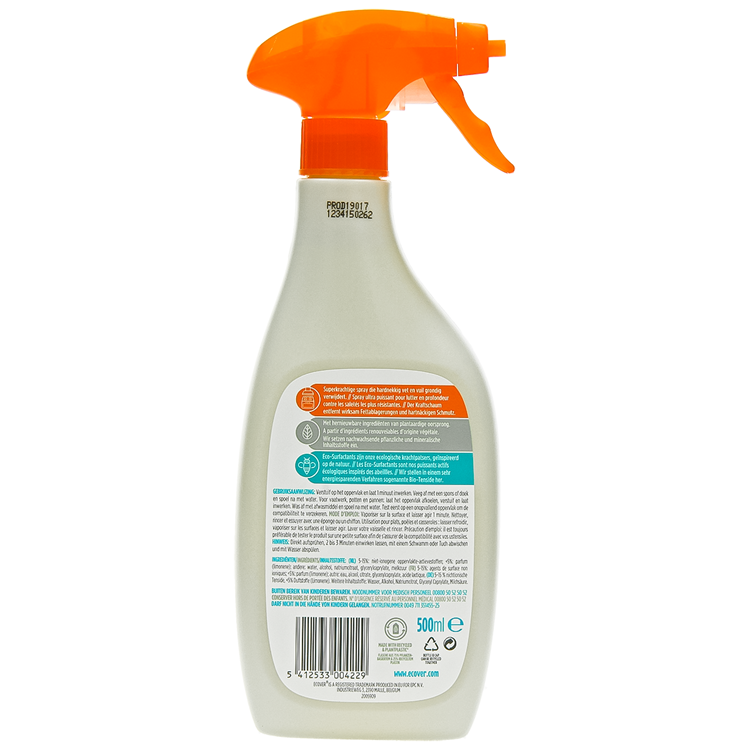 Afbeelding laden in galerijviewer, Ecover 1062692 - powercleaner 0,5l | 6 stuks