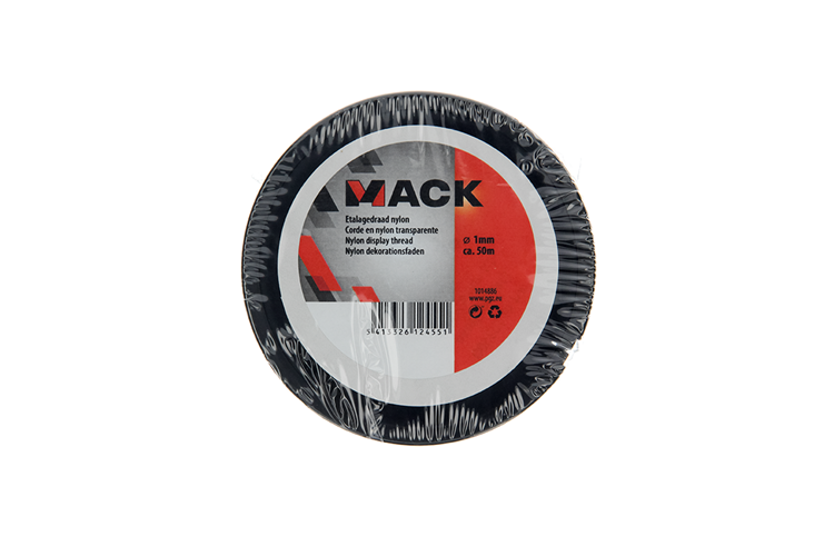 Afbeelding laden in galerijviewer, Mack 1014886 - etalagedraad nylon haspel 1mm 50m | 10 stuks