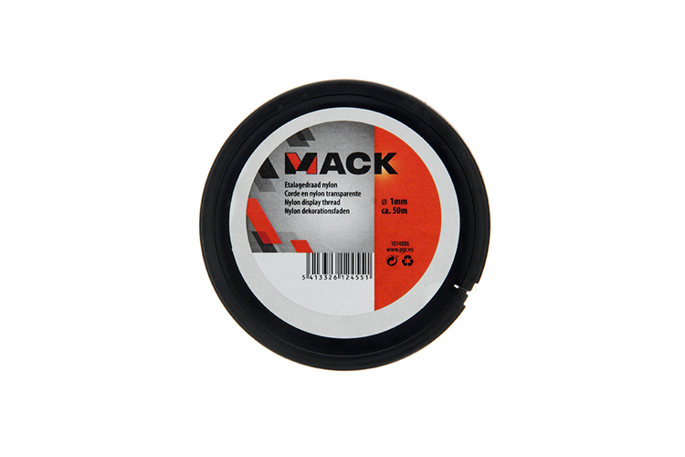 Afbeelding laden in galerijviewer, Mack 1014886 - etalagedraad nylon haspel 1mm 50m | 10 stuks