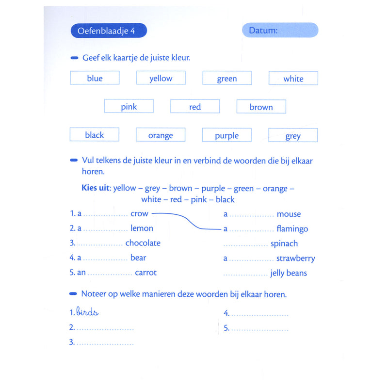 ギャラリービューアに画像をロードする, Deltas tijd voor huiswerk oefenblaadjes engels 10-12 jr