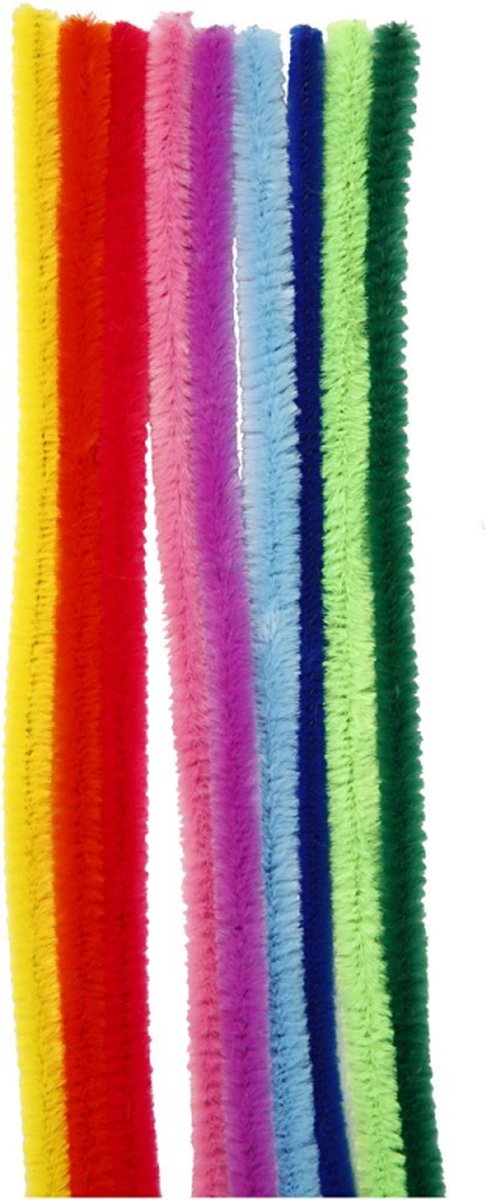 ギャラリービューアに画像をロードする, Creativ company chenille draad kleur 30cm, 25st.