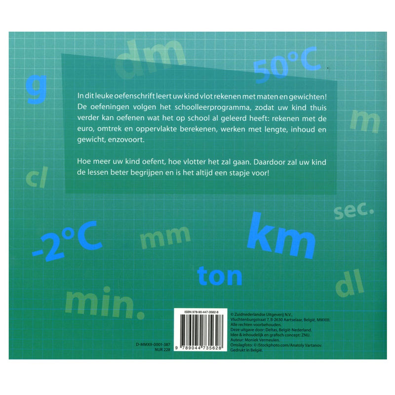 Load image into Gallery viewer, Deltas mijn oefenschrift maten en gewichten 3e en 4e leerjaar