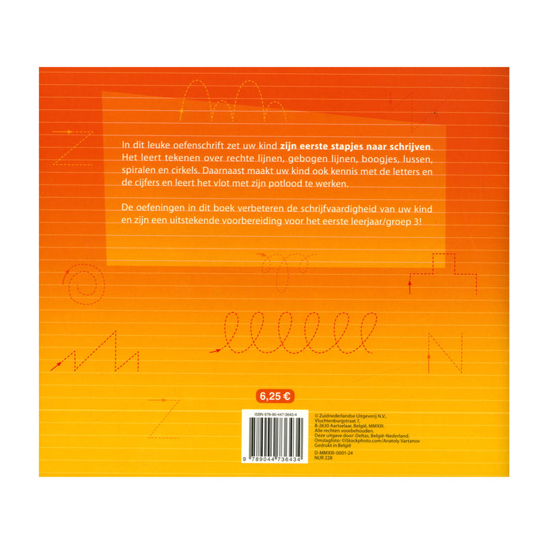 Load image into Gallery viewer, Deltas oefenschrift voorbereidend schrijven 5-6 jaar