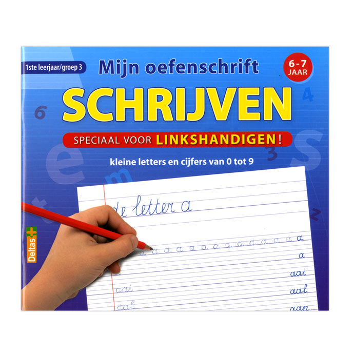 Load image into Gallery viewer, Deltas mijn oefenschrift schrijven (voor linkshandigen)