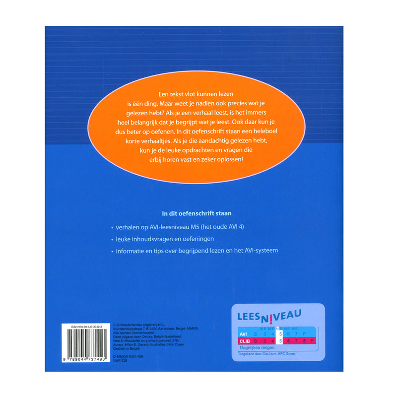 Load image into Gallery viewer, Deltas oefenschrift begrijpend lezen m5 (groep 5)