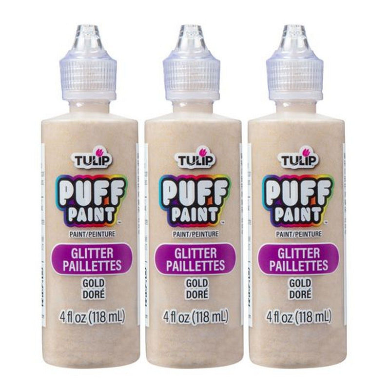 Load image into Gallery viewer, Tulip • dimensional paint kit glitter gold 118ml